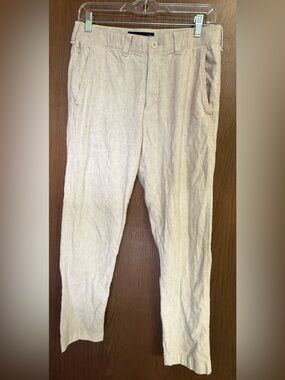 Abercrombie and Fitch Men’s Linen blend pants